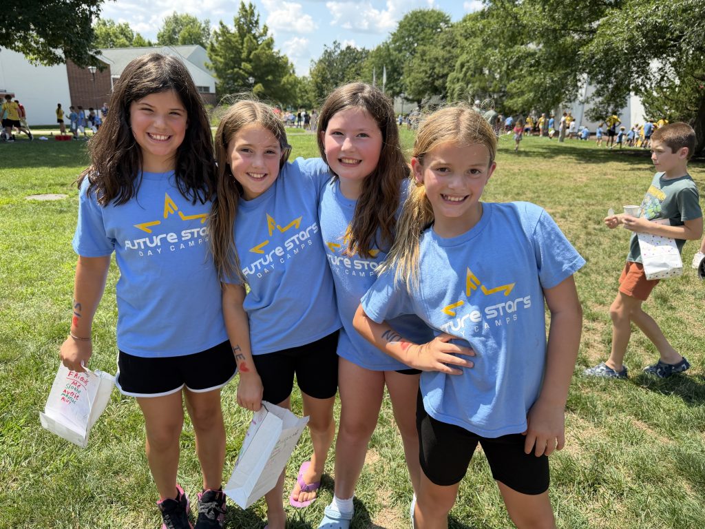 Children enjoying an activity at Future Stars summer camp